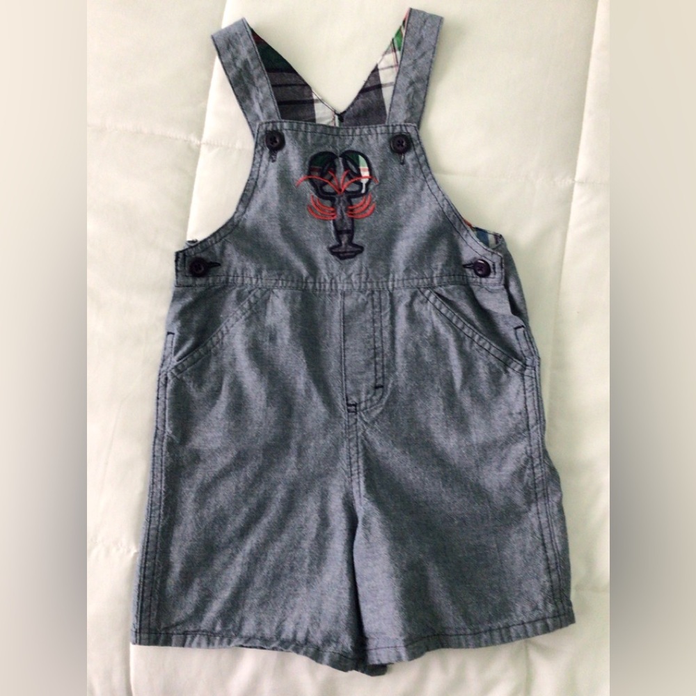 Infant short overalls